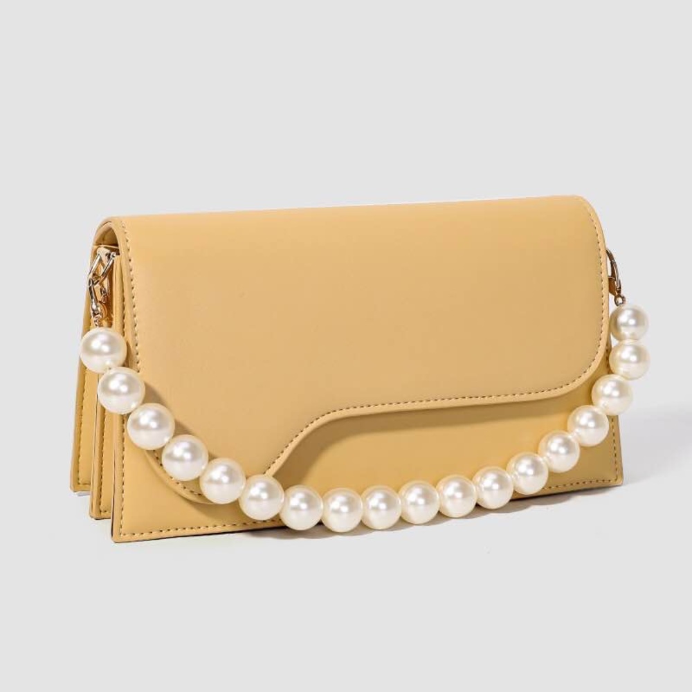 New 2020 Judy Soft Face Creamy Yellow Tote Bag